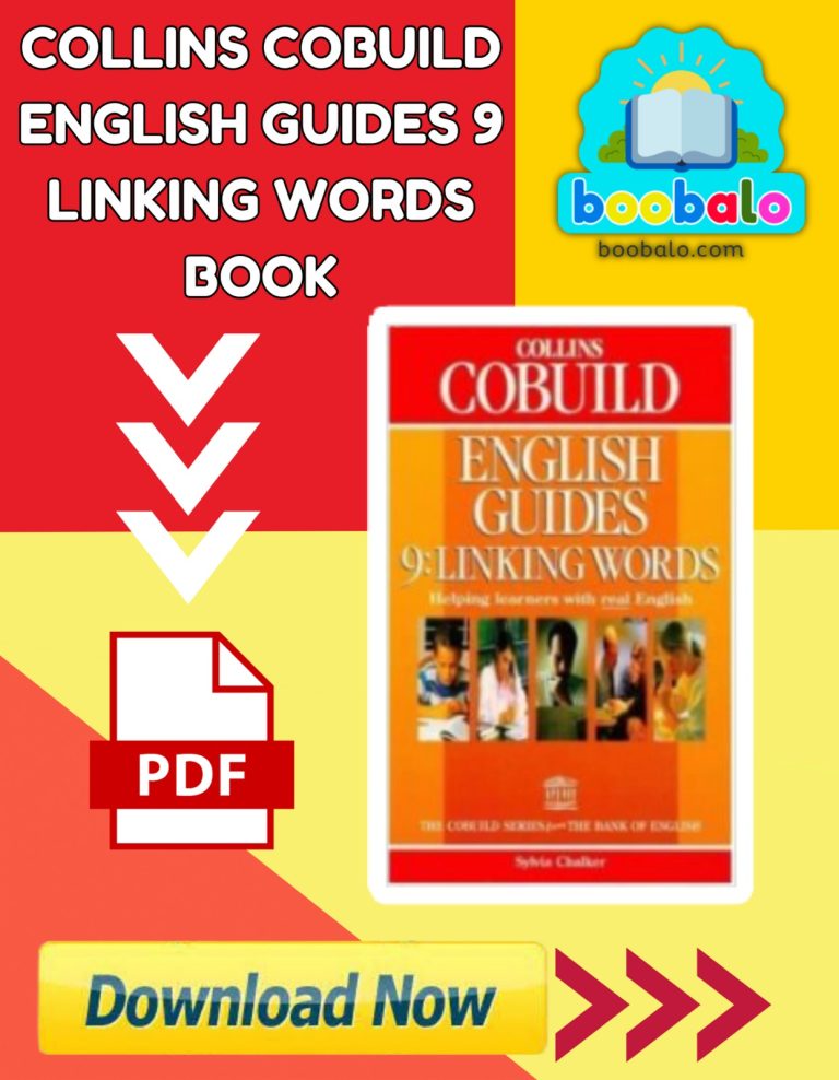 Collins Cobuild English Guides Linking Words Book
