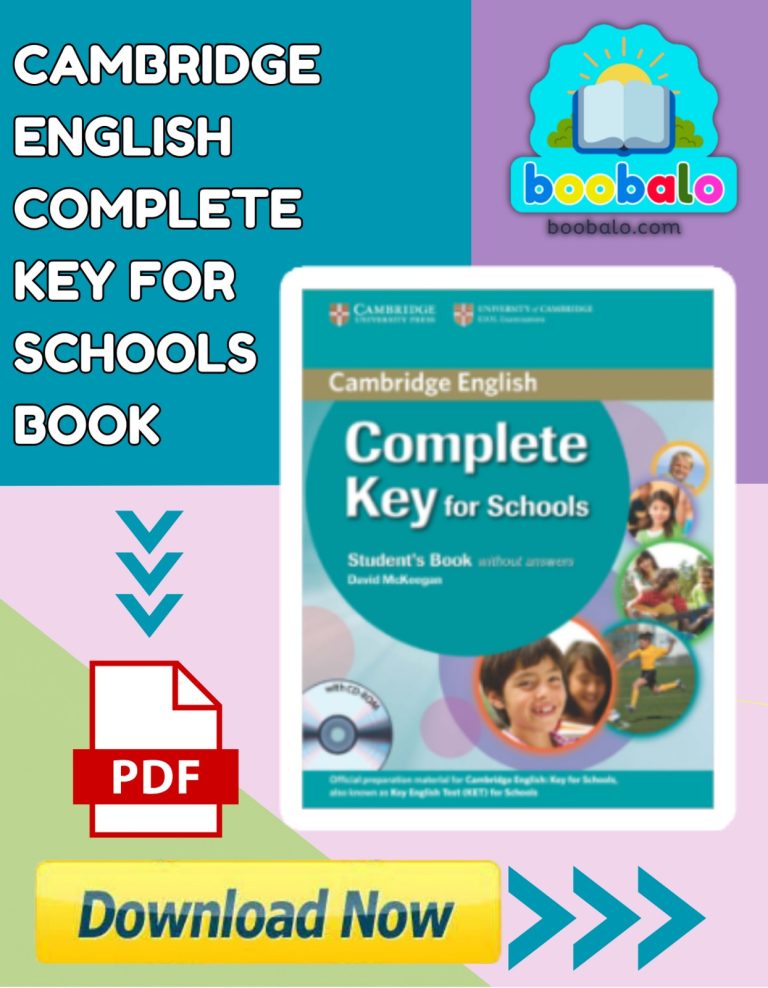 Cambridge English Complete Key for Schools Student’s Book