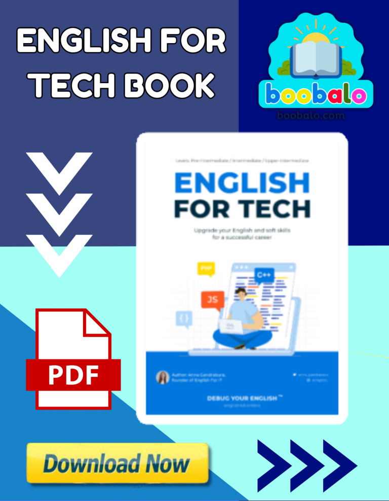 English For Tech Book