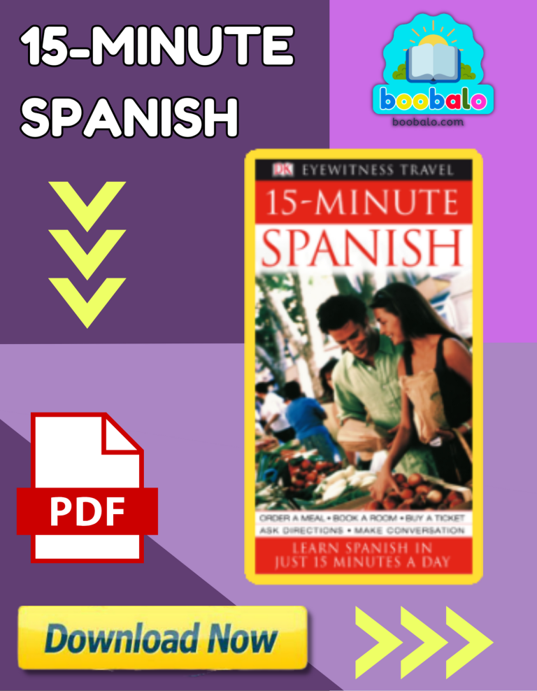 Learn Spanish In Just 15 Minutes A Day Book