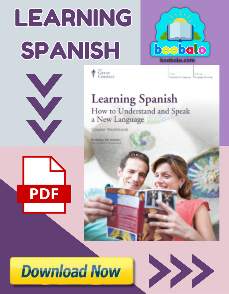 Learning Spanish How To Understand And Speak A New Language Book