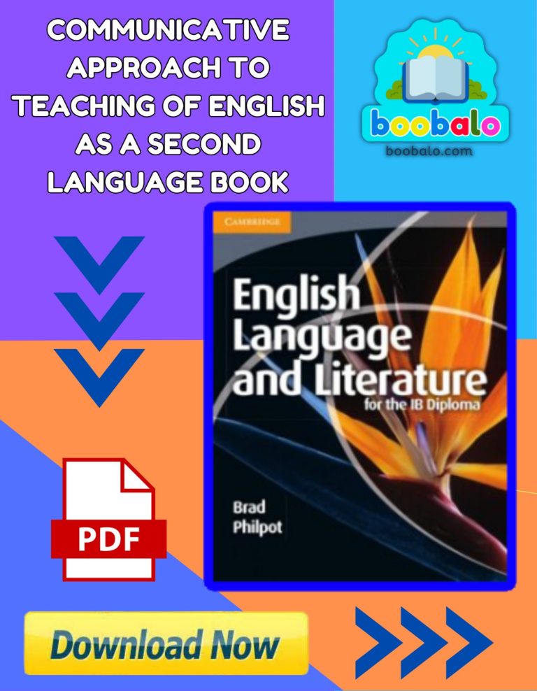 English Language And Literature Book