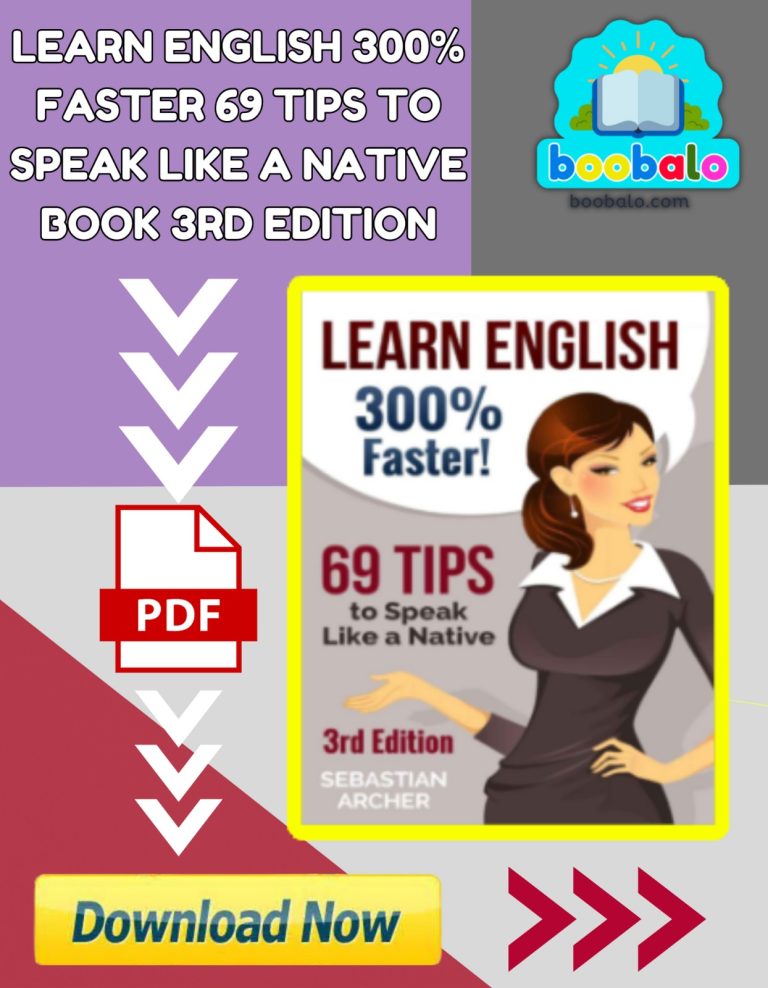 Learn English 300% Faster Book