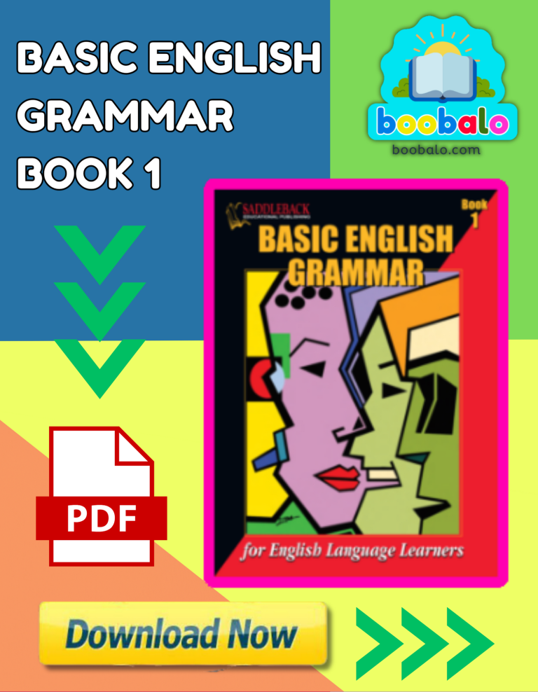 Basic English Grammar Learners Book 1