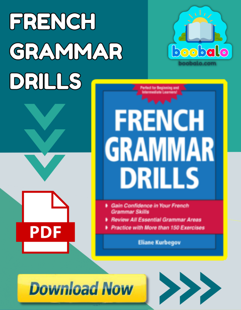 French Grammar Drills Book