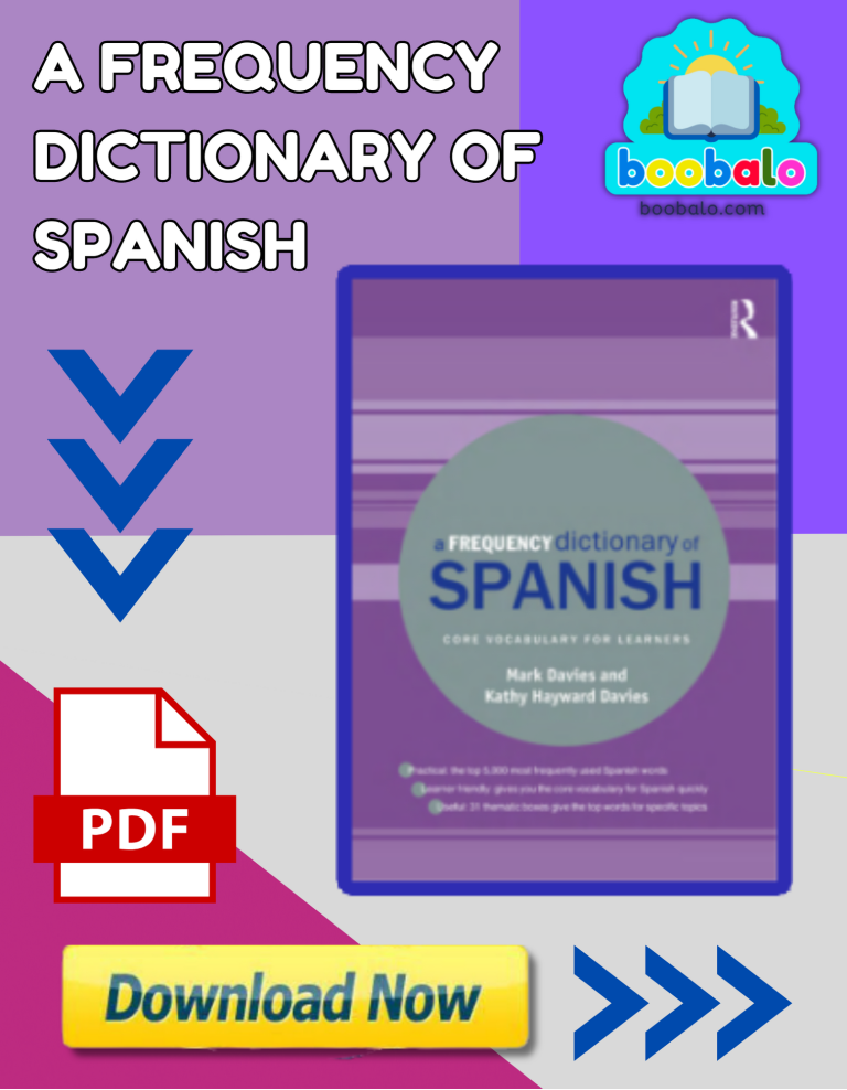 A Frequency Dictionary of Spanish Book
