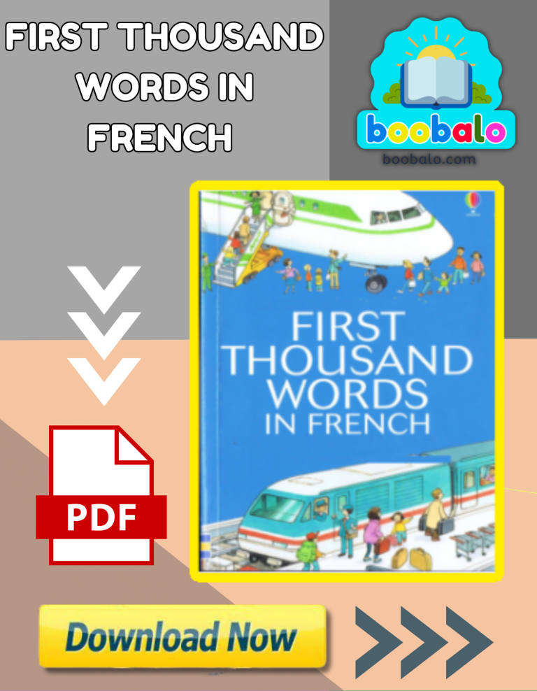 First Thousand Words In French Book