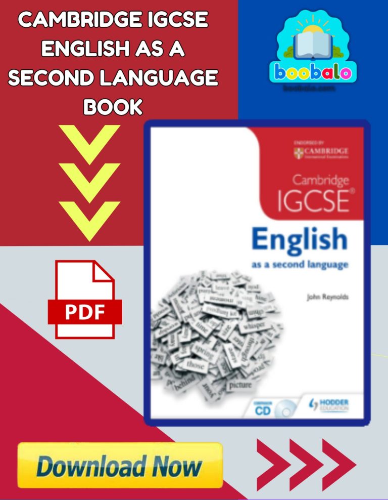 Cambridge IGCSE English As A Second Language Book