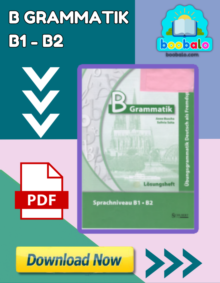 B-Grammatik Übungsgrammatik Deutsch als Fremdsprache, Sprachniveau B1 B2