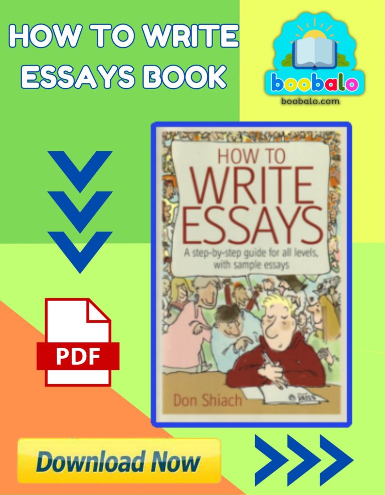 How To Write Essays A Step By Step Guide For All Levels With Sample Essays Book
