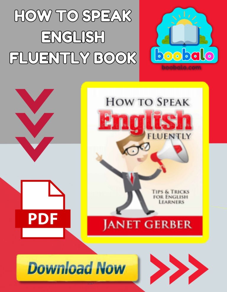 How To Speak English Fluently Book