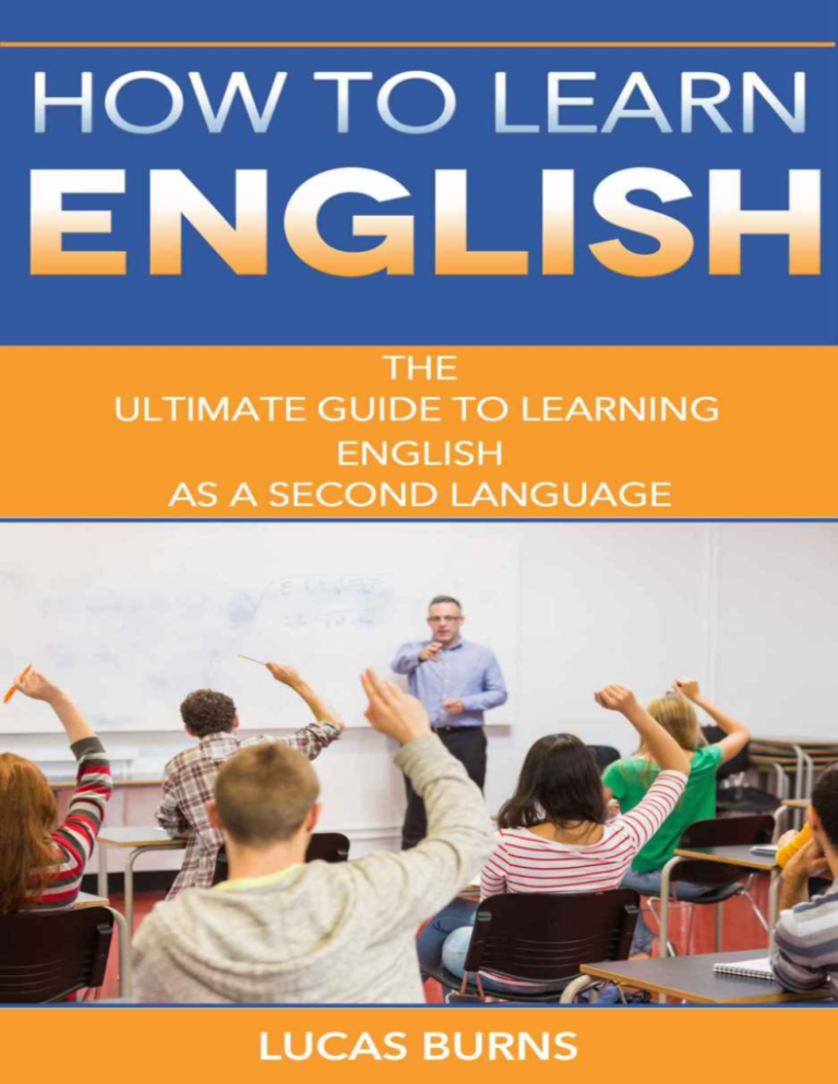 How To Learn English The Ultimate Guide Book