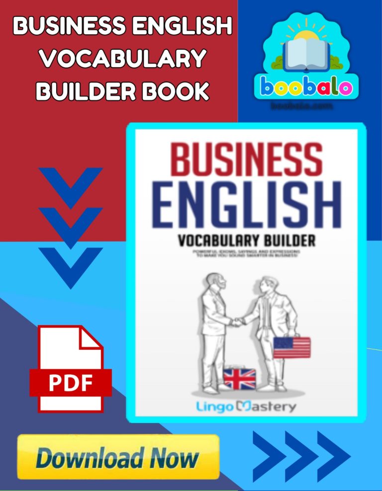 Business English Vocabulary Builder Book