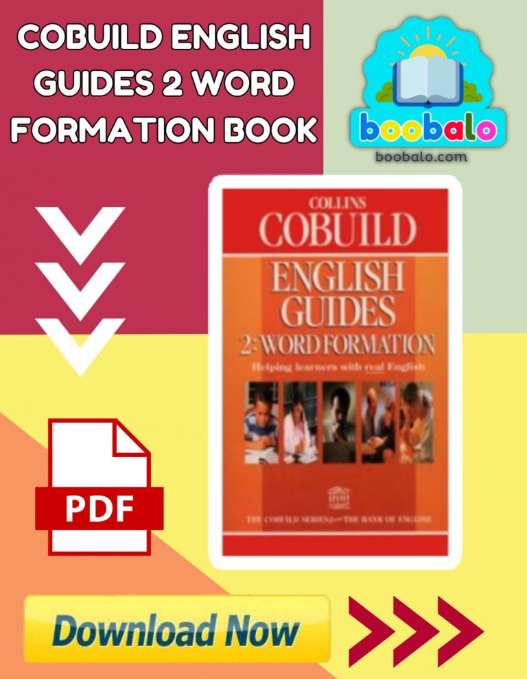 Collins Cobuild English Guides Word Formation Book