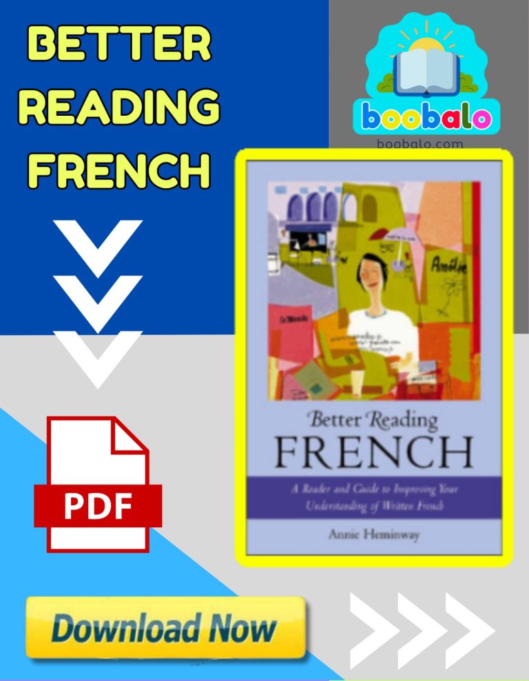 Better Reading French Book