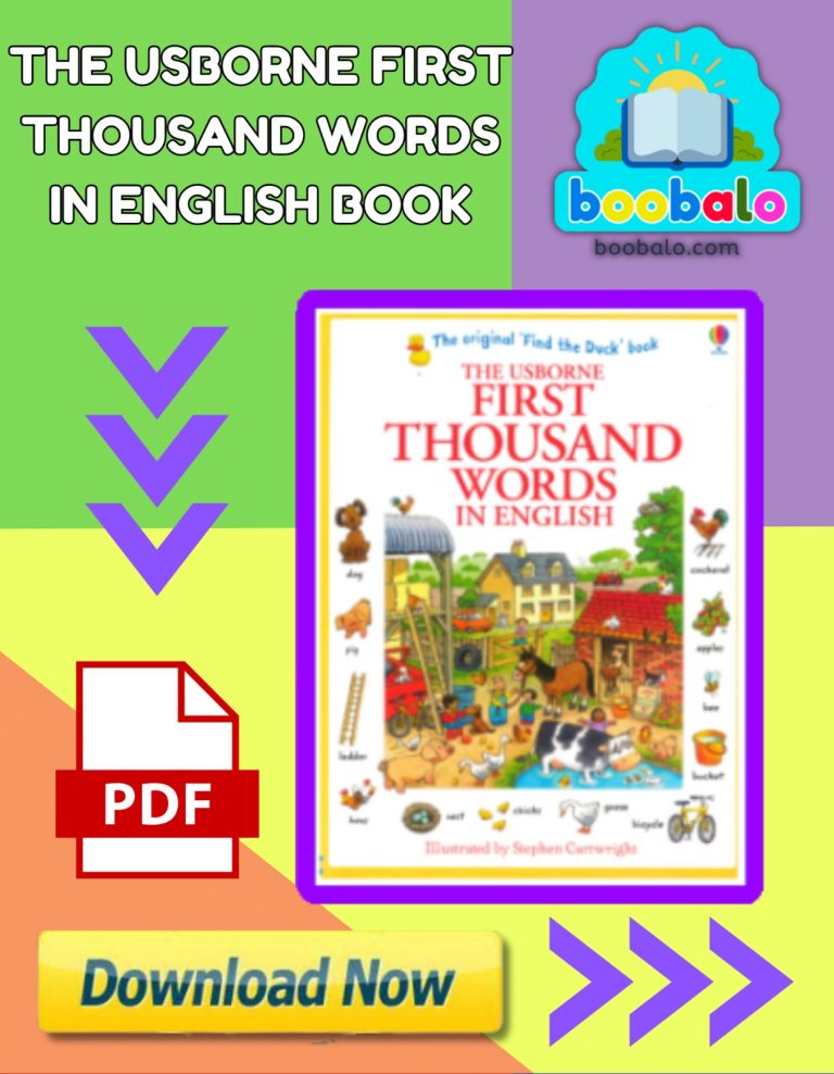 First Thousand Words In English Book