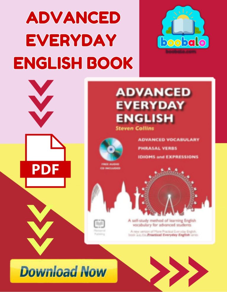 Advanced Everyday English Book