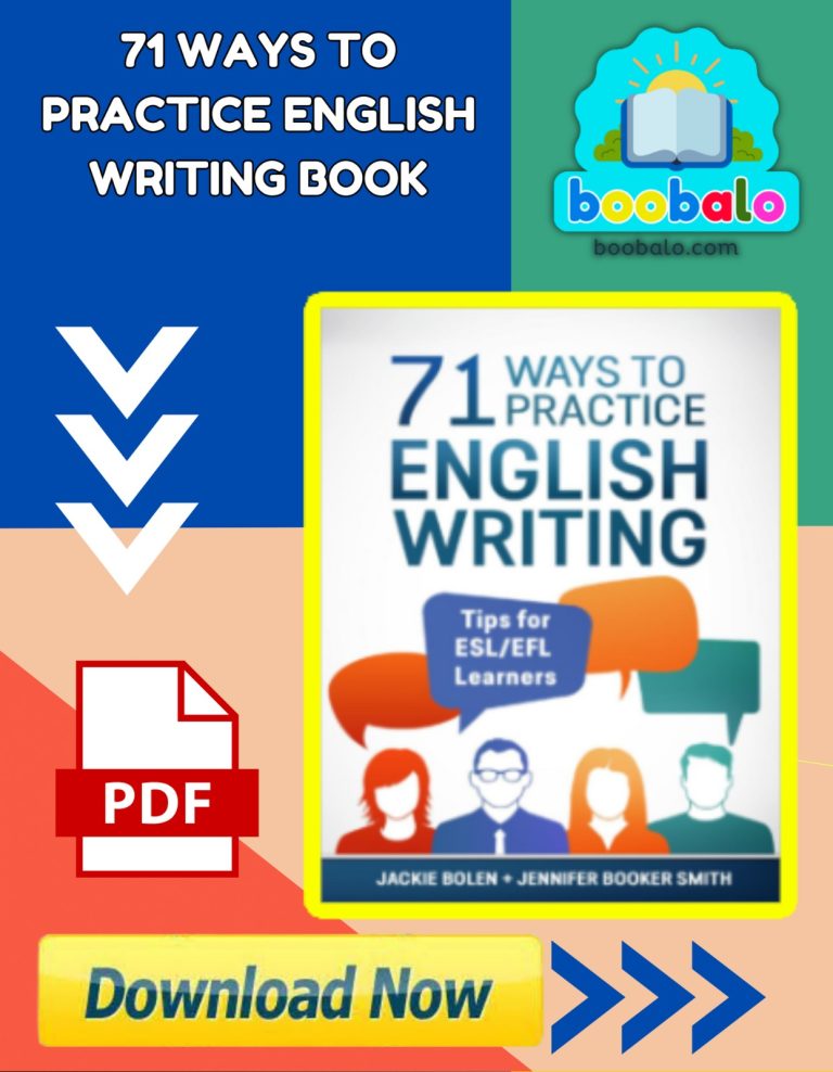 71 Ways to Practice English Writing Book