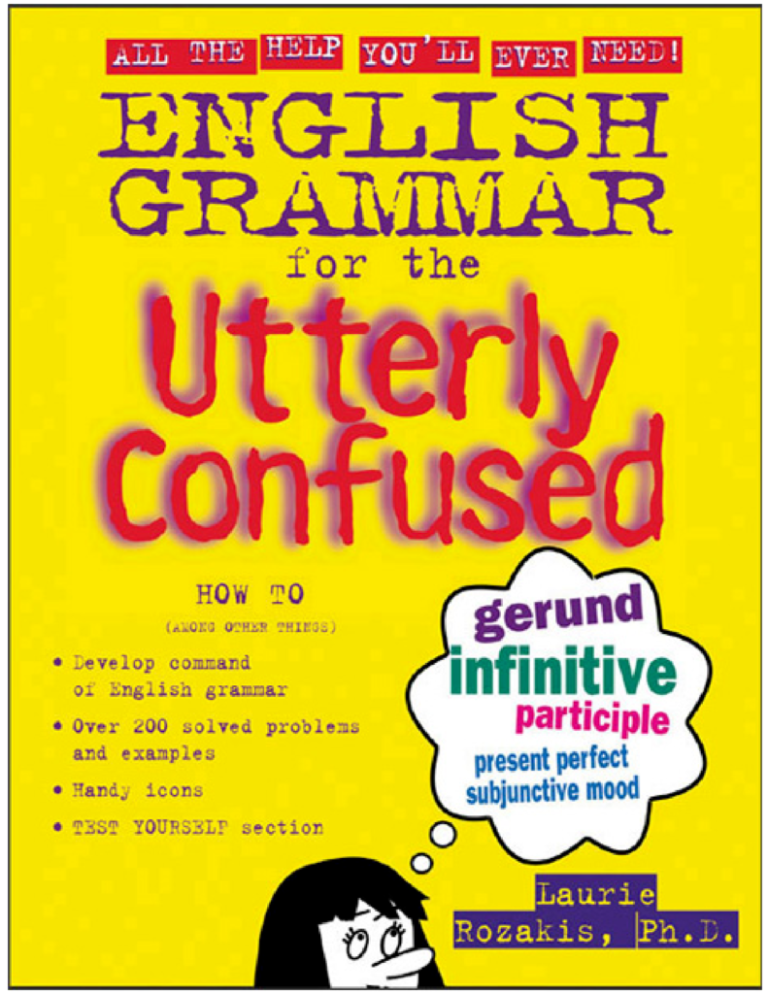English Grammar For The Utterly Confused Book